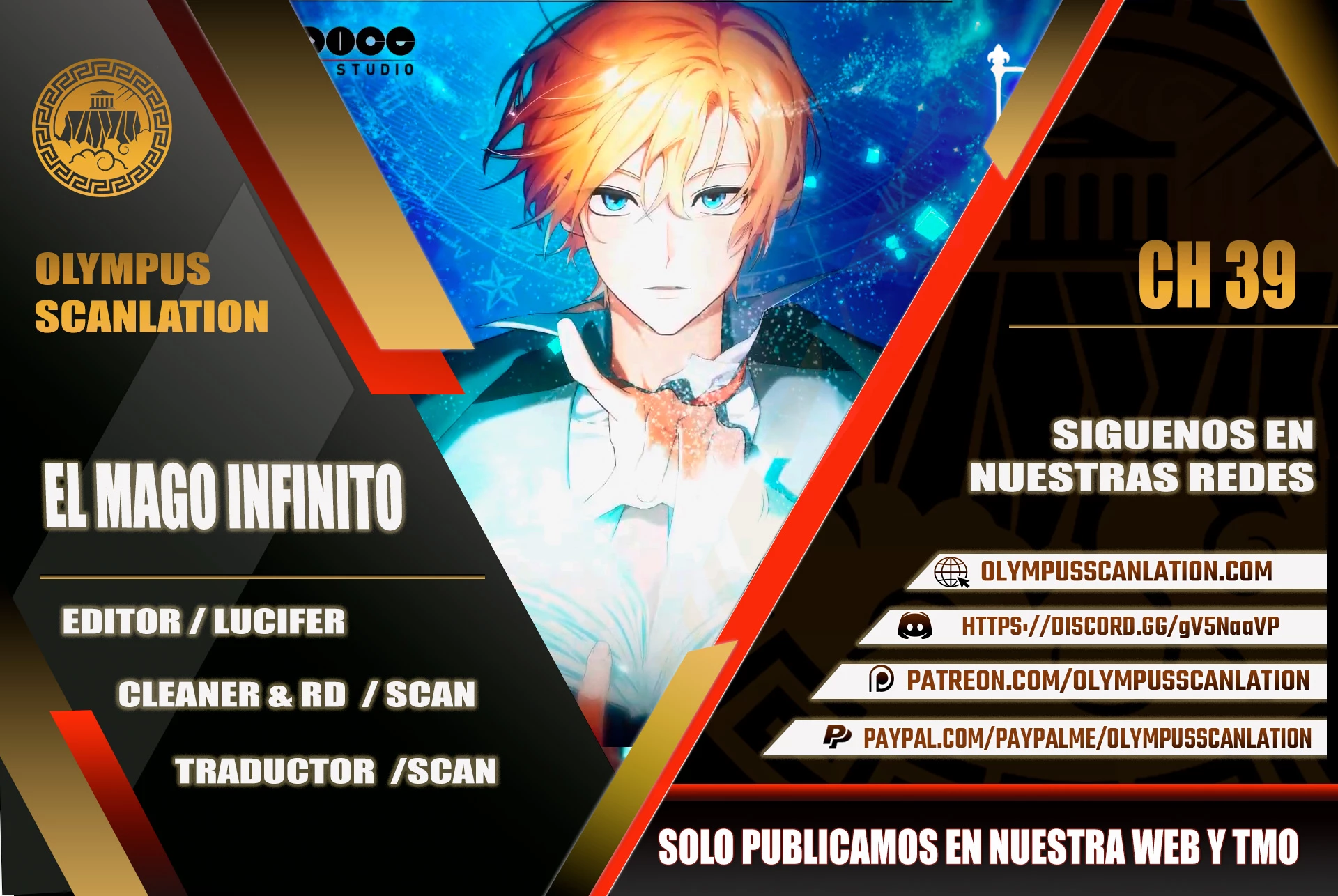 Shirone El Infinit0 (Mago infinito) capítulo 39, página 1