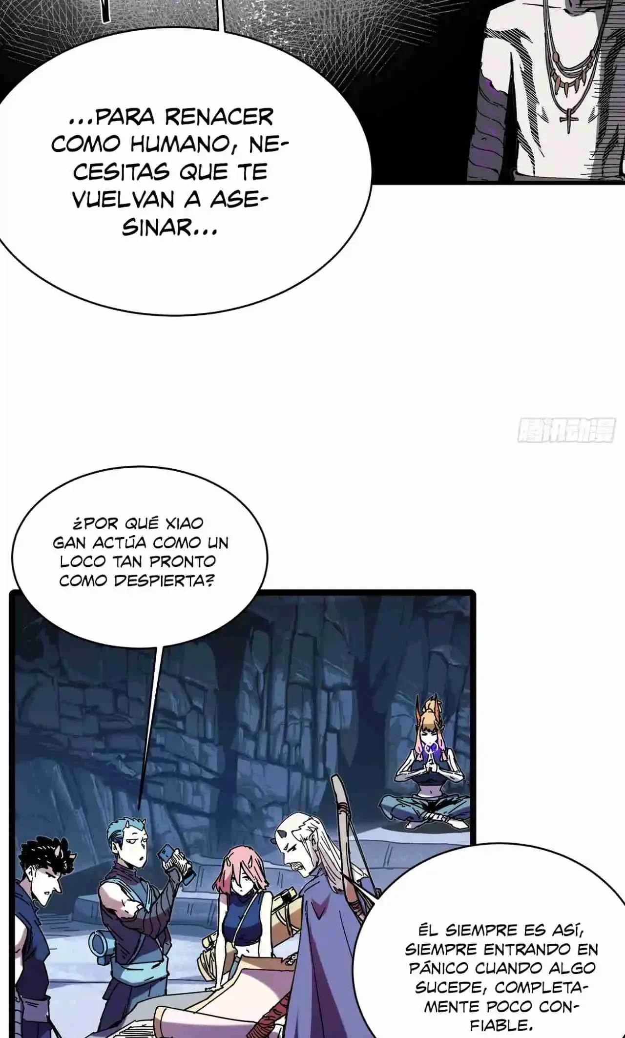 Si no muero pronto, gobernaré el reino de los demonios. capítulo 1, página 43