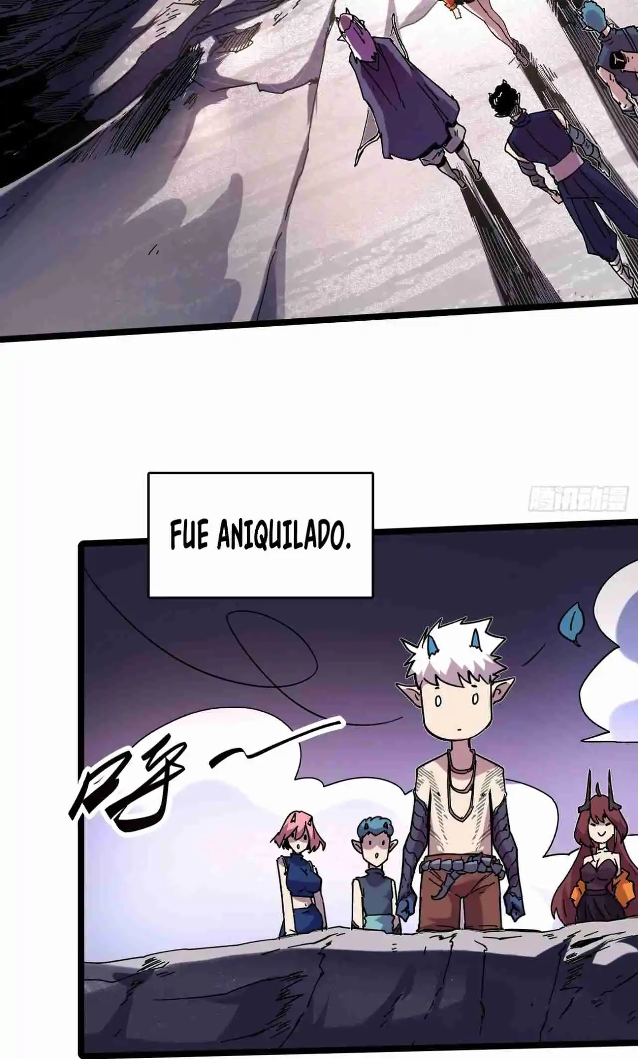 Si no muero pronto, gobernaré el reino de los demonios. capítulo 1, página 96