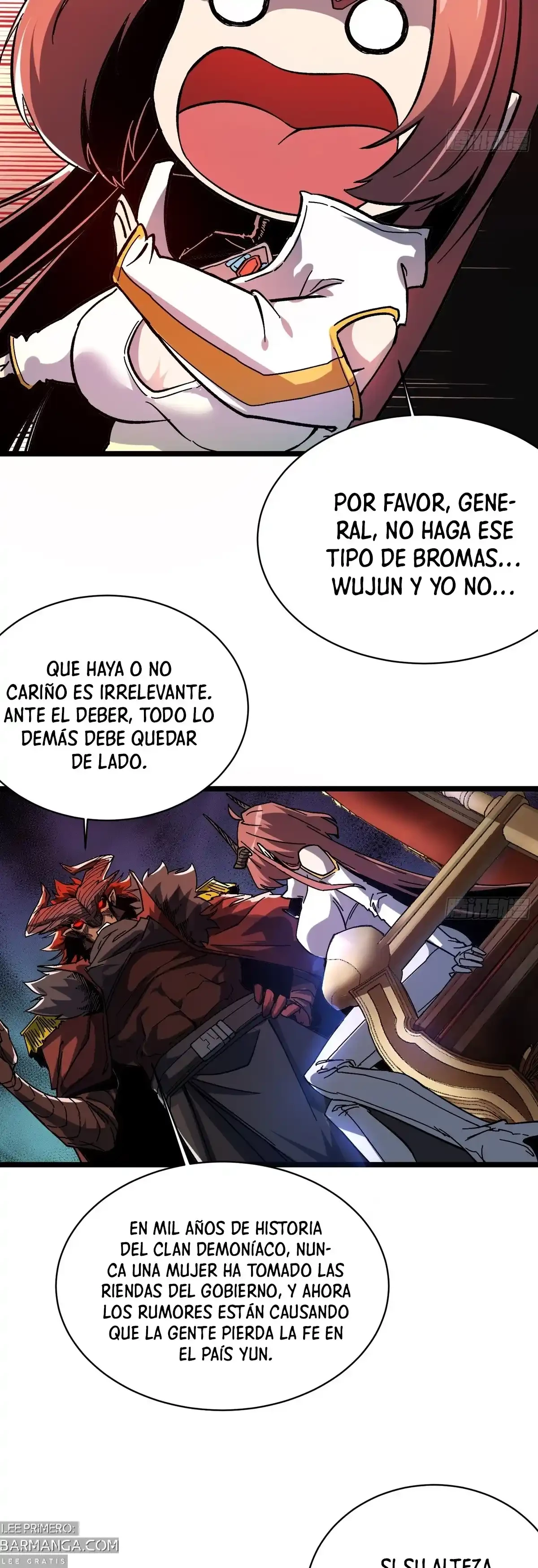 Si no muero pronto, gobernaré el reino de los demonios. capítulo 3, página 11