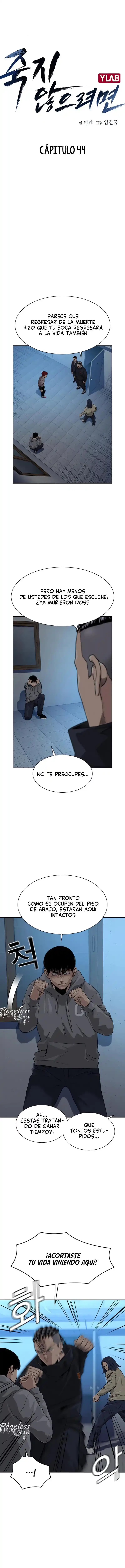 Si no Quieres Morir capítulo 44, página 2