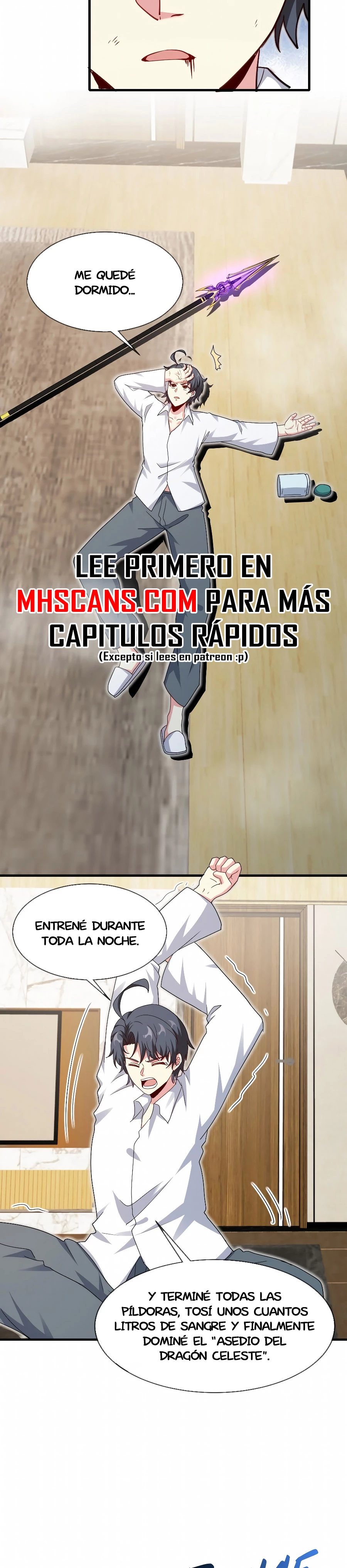Sistema de actualización divina capítulo 101, página 4