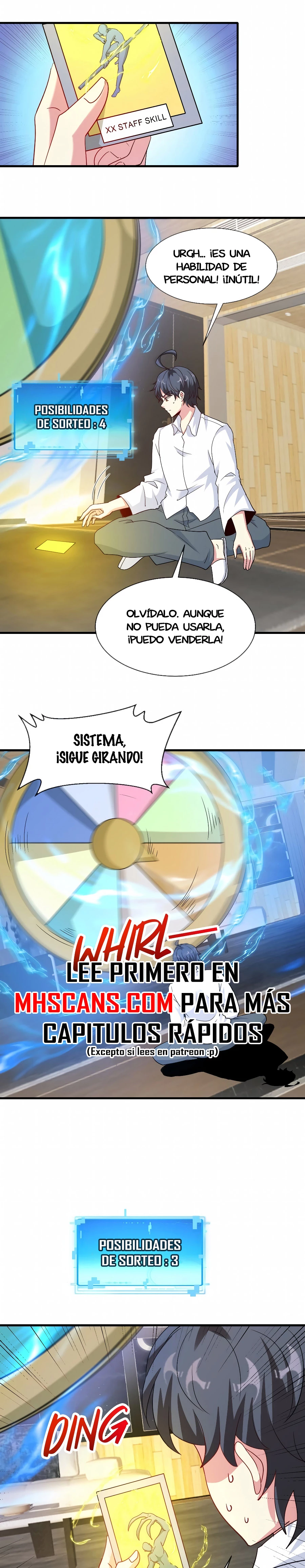 Sistema de actualización divina capítulo 104.2, página 3