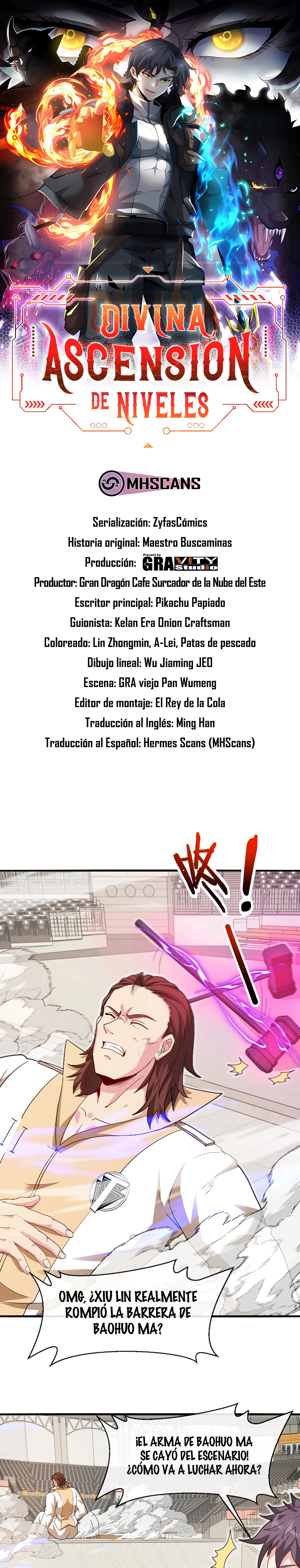 Sistema de actualización divina capítulo 107.1, página 3