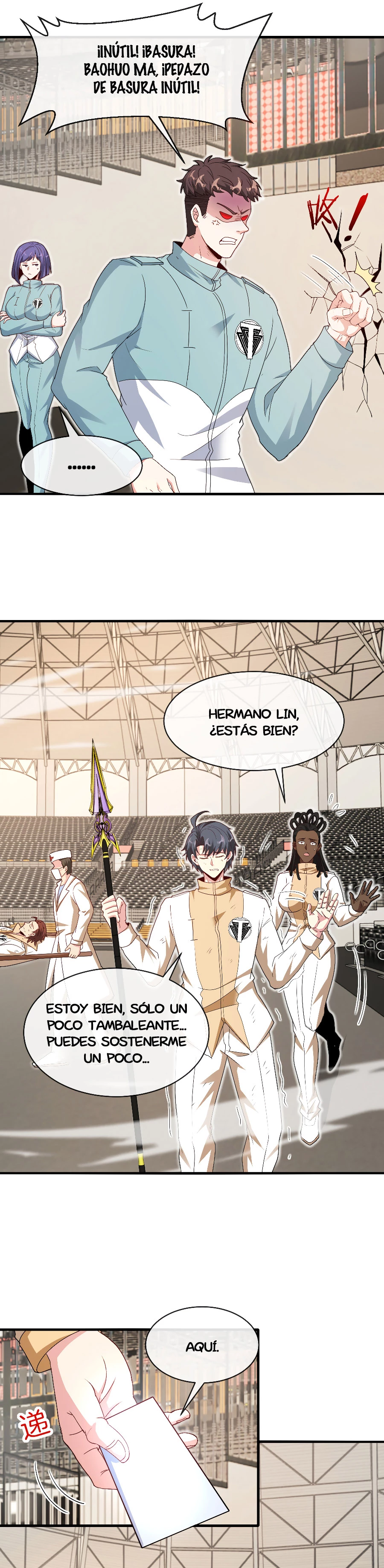 Sistema de actualización divina capítulo 108.1, página 8