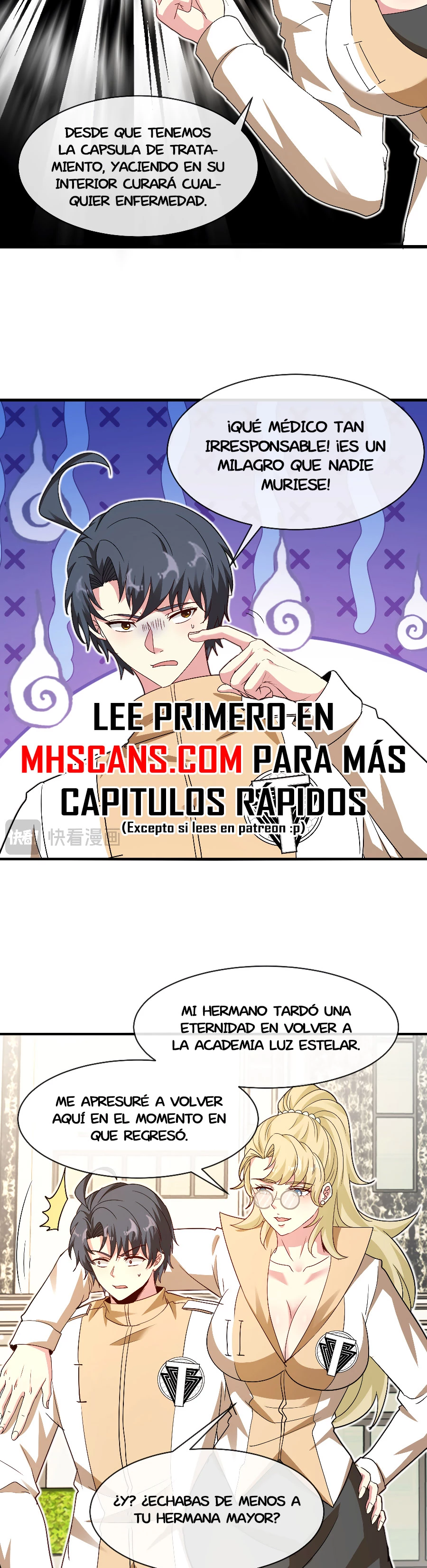 Sistema de actualización divina capítulo 109.1, página 6