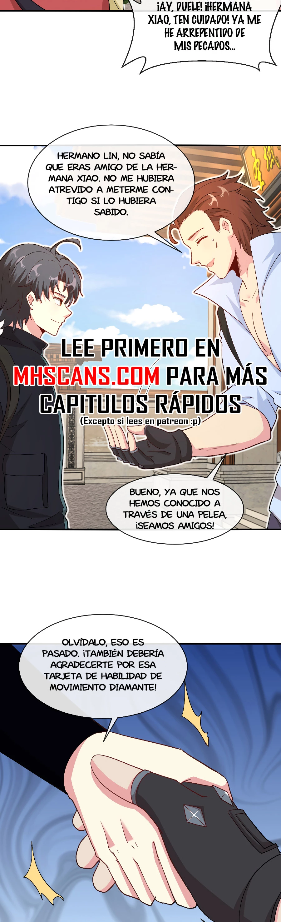 Sistema de actualización divina capítulo 109.2, página 9