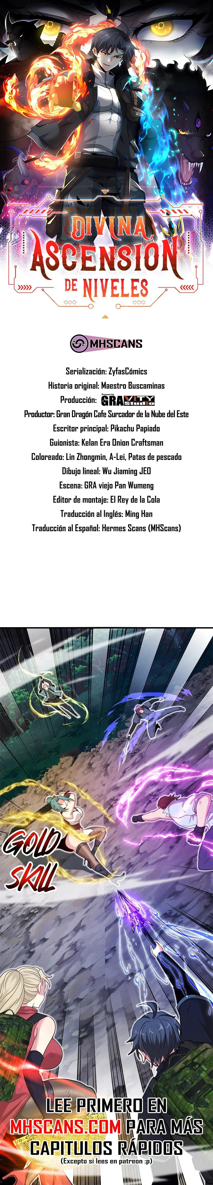 Sistema de actualización divina capítulo 113.1, página 3