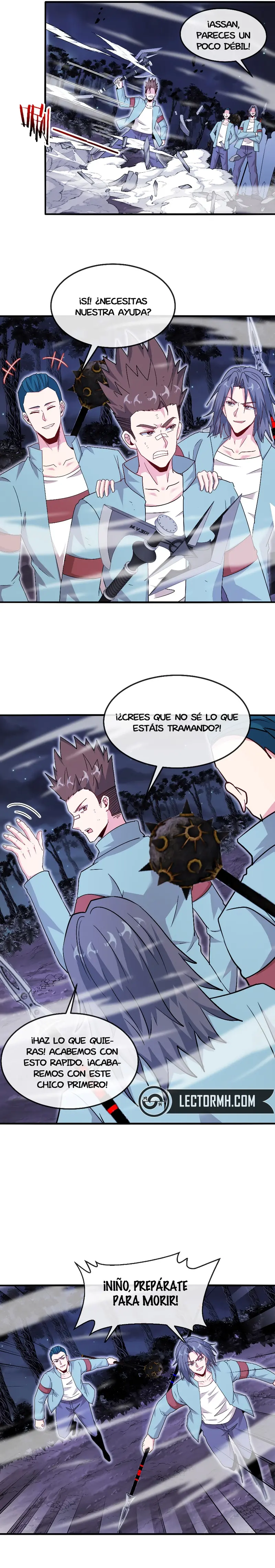 Sistema de actualización divina capítulo 124.1, página 4