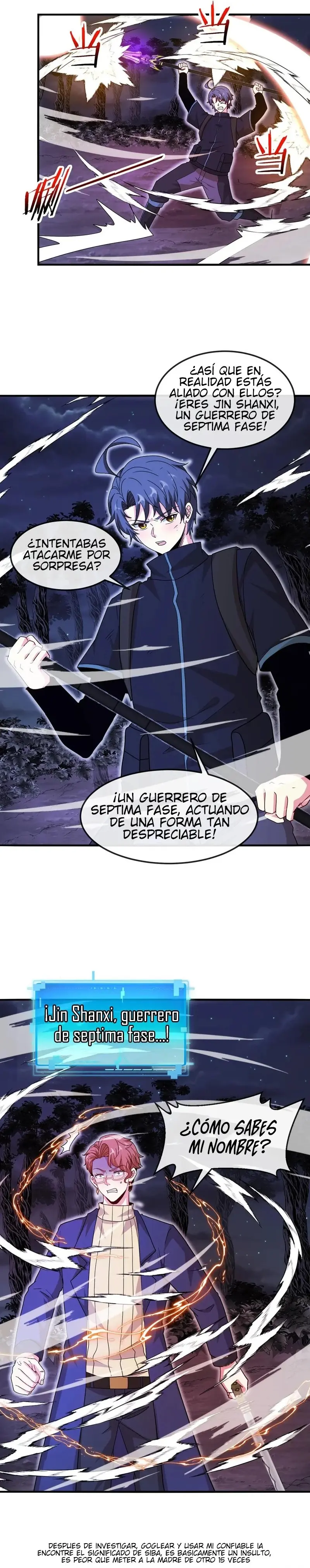 Sistema de actualización divina capítulo 126, página 6