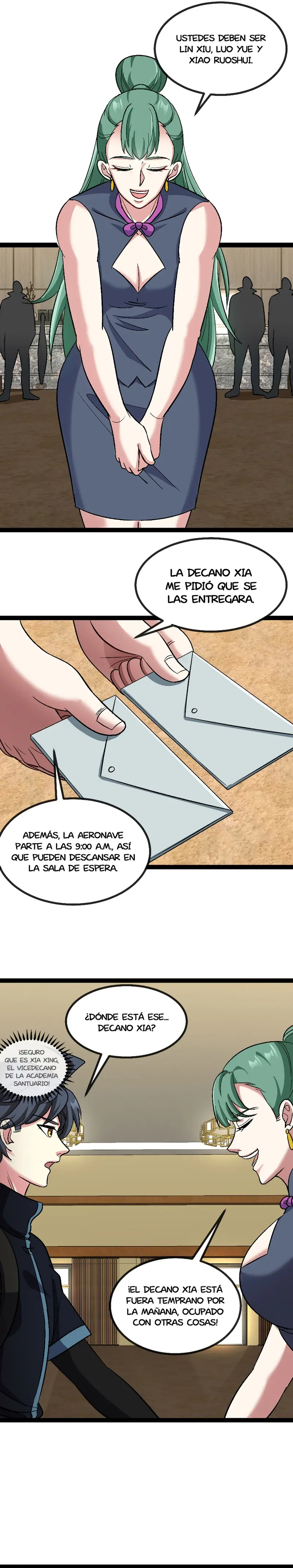 Sistema de actualización divina capítulo 138.1, página 8