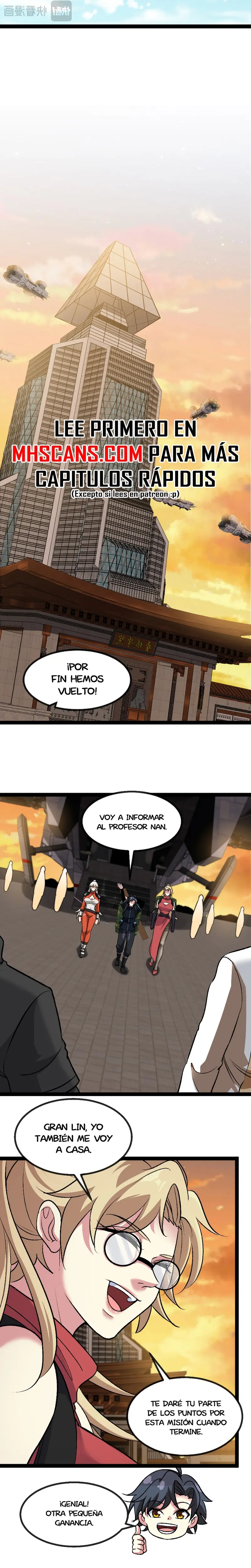 Sistema de actualización divina capítulo 139.1, página 4
