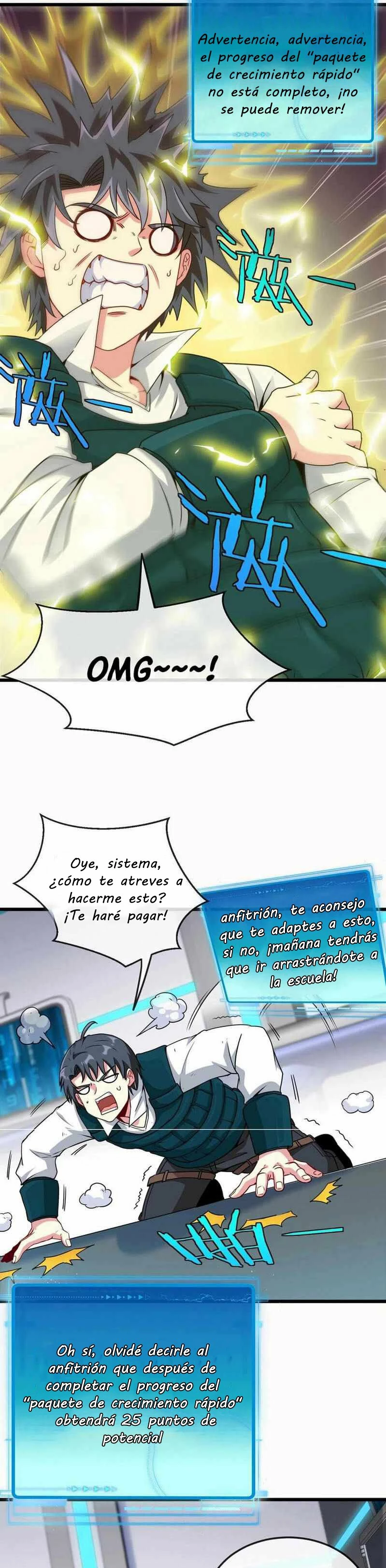Sistema de actualización divina capítulo 14, página 6