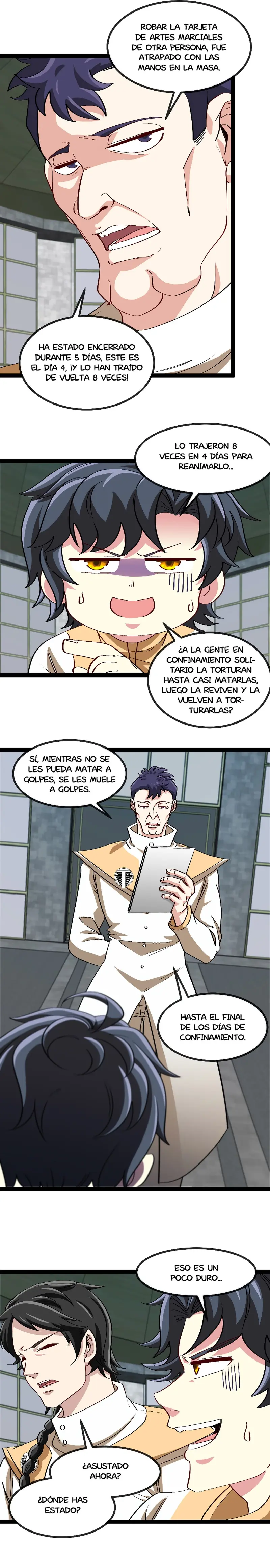 Sistema de actualización divina capítulo 140.1, página 4