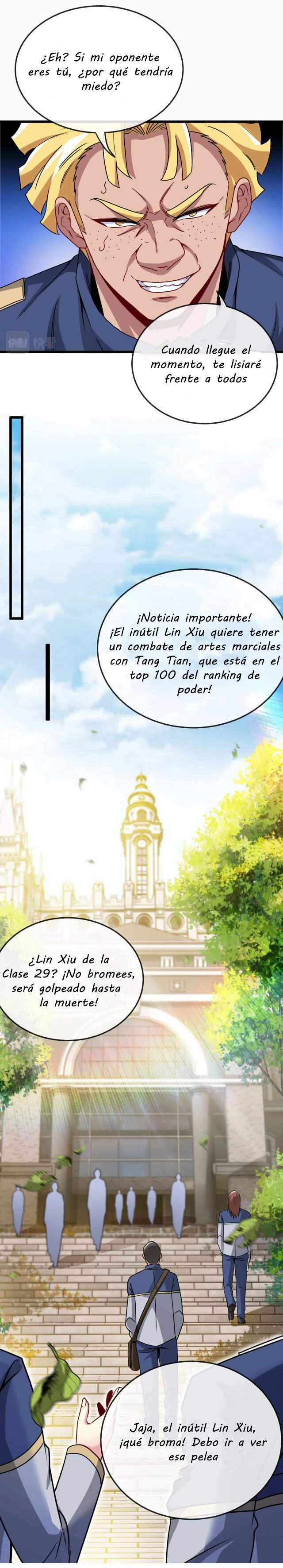 Sistema de actualización divina capítulo 15, página 15