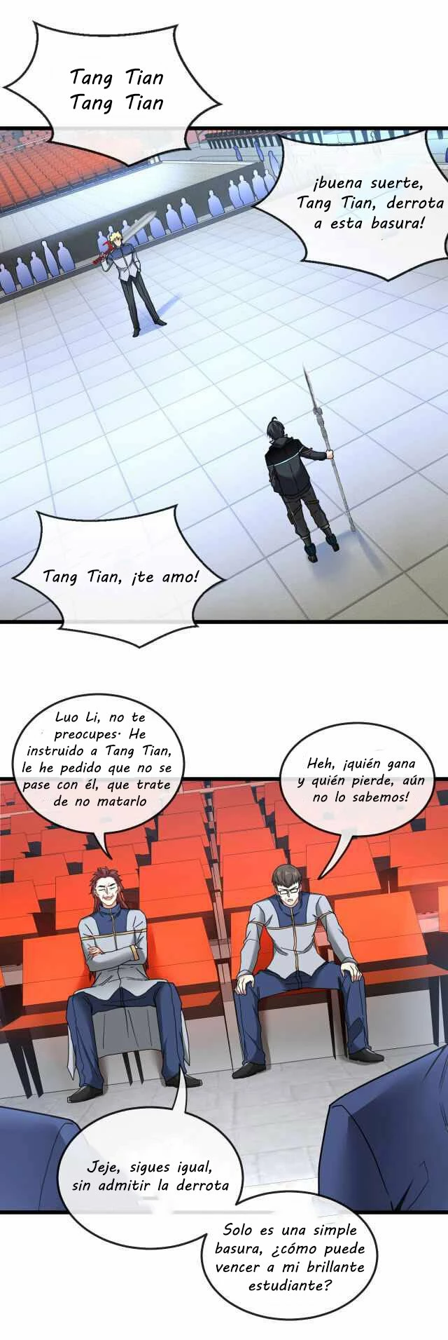 Sistema de actualización divina capítulo 15, página 21