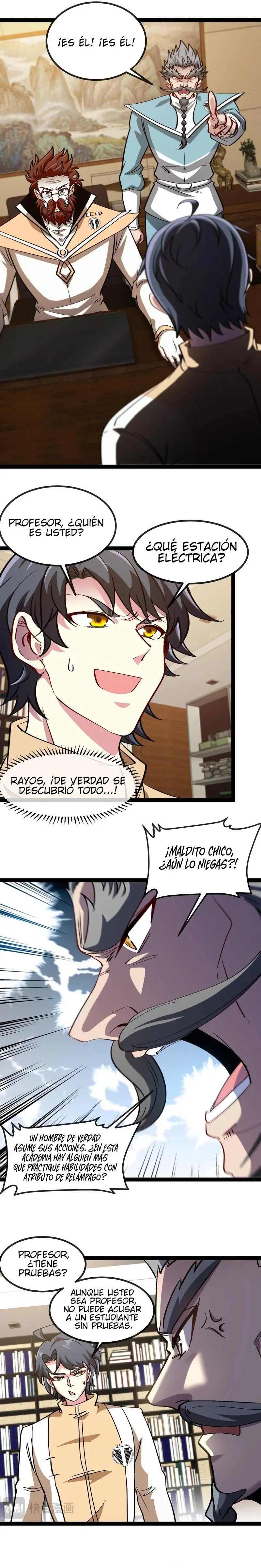 Sistema de actualización divina capítulo 152, página 5