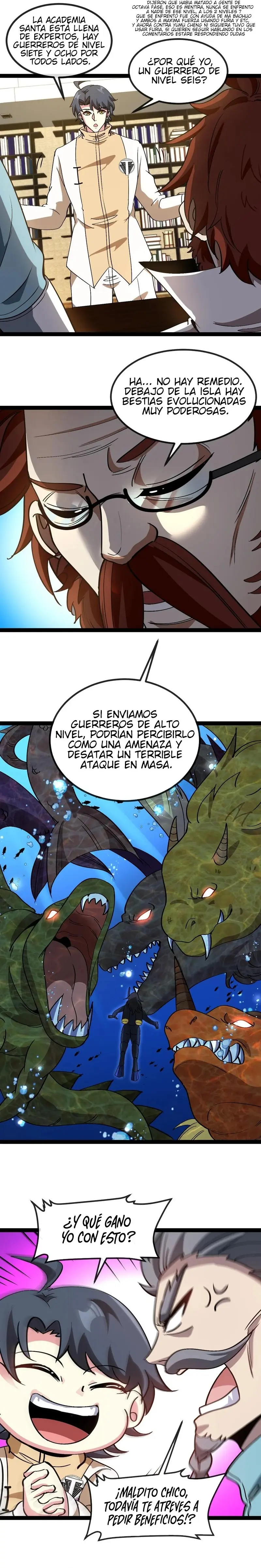 Sistema de actualización divina capítulo 152, página 9