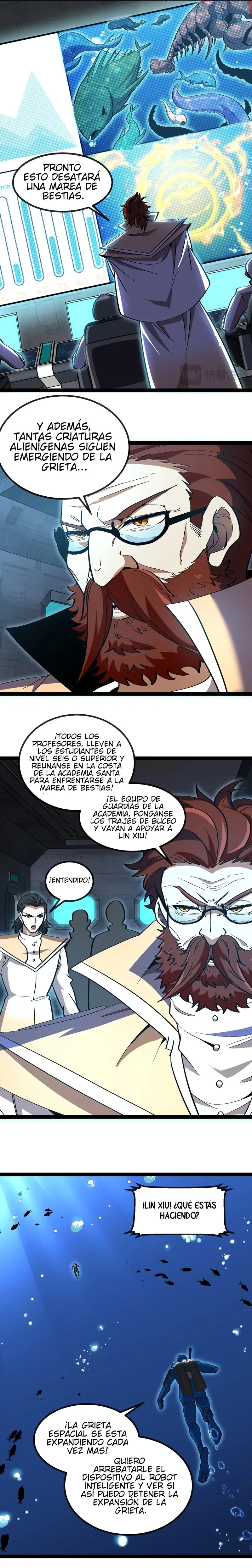 Sistema de actualización divina capítulo 154, página 5