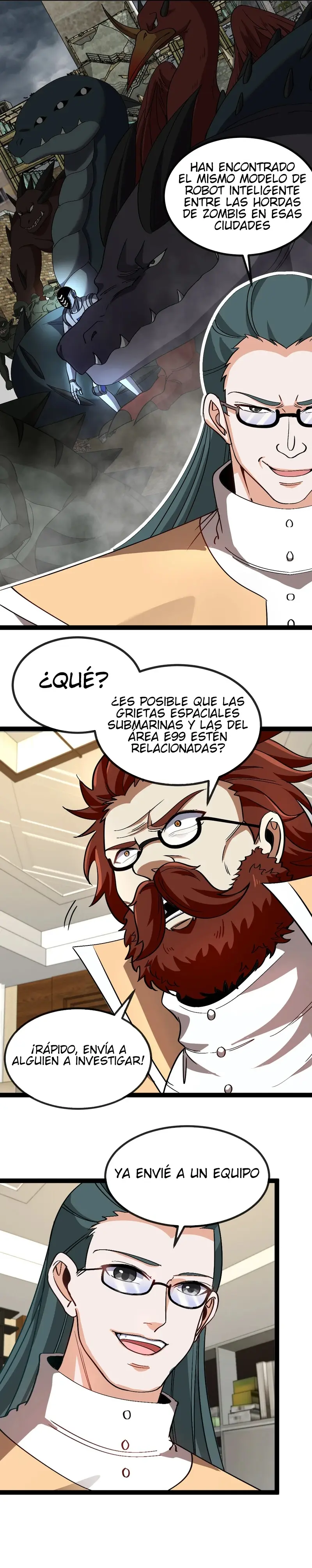 Sistema de actualización divina capítulo 157, página 8