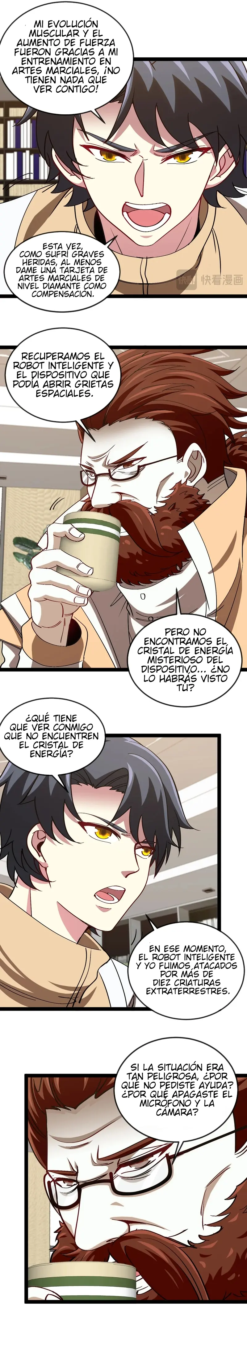 Sistema de actualización divina capítulo 158, página 4