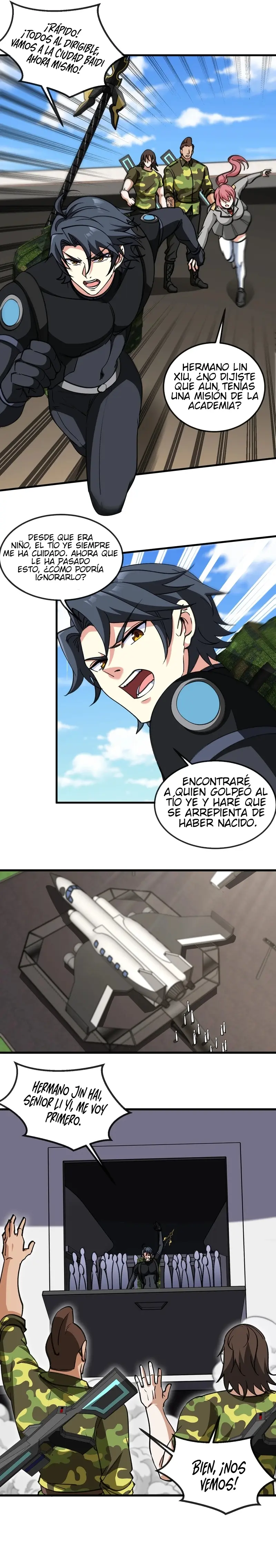 Sistema de actualización divina capítulo 163, página 8