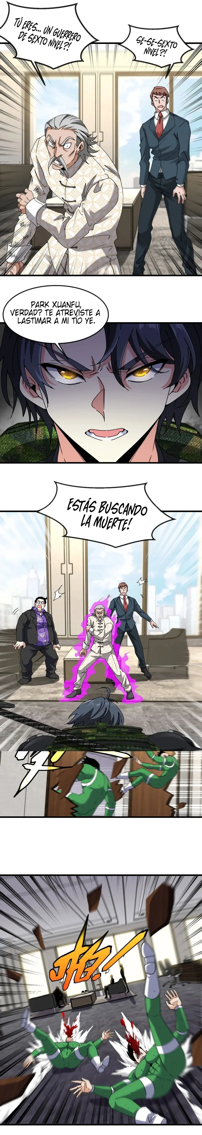 Sistema de actualización divina capítulo 165, página 11