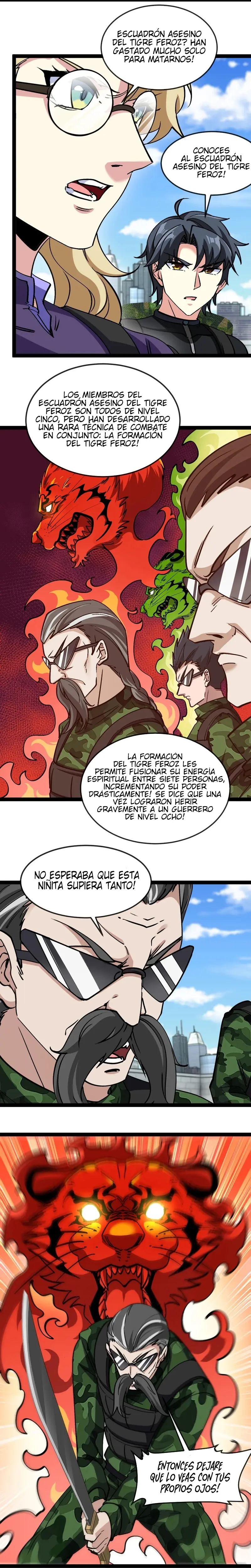 Sistema de actualización divina capítulo 167, página 6