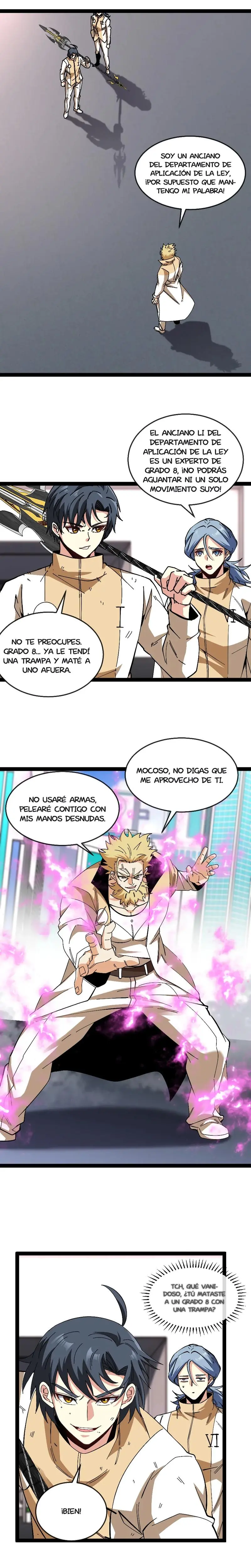 Sistema de actualización divina capítulo 185, página 4