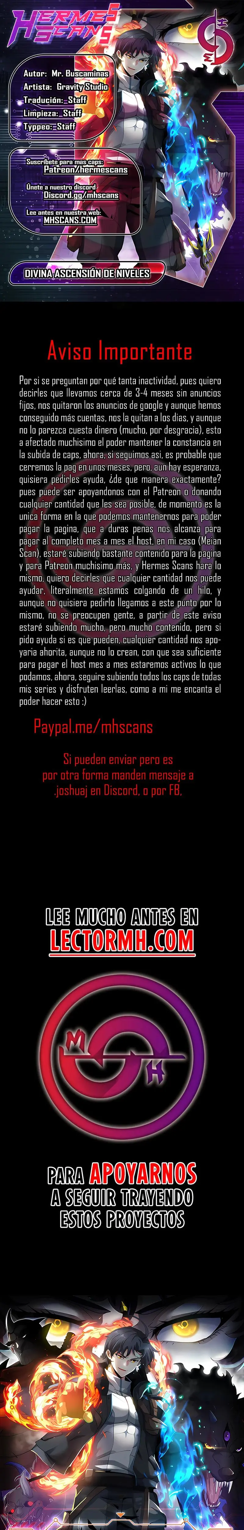 Sistema de actualización divina capítulo 190, página 1