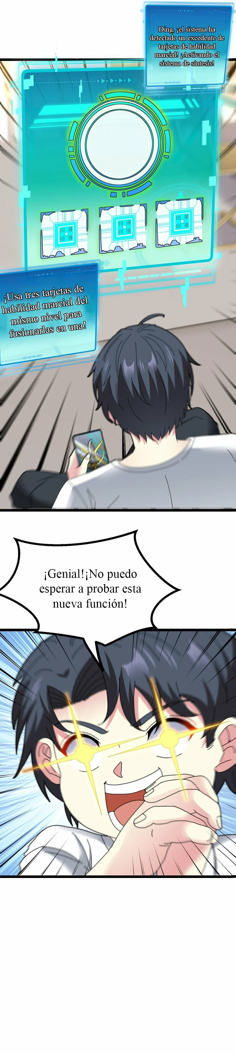 Sistema de actualización divina capítulo 32, página 9
