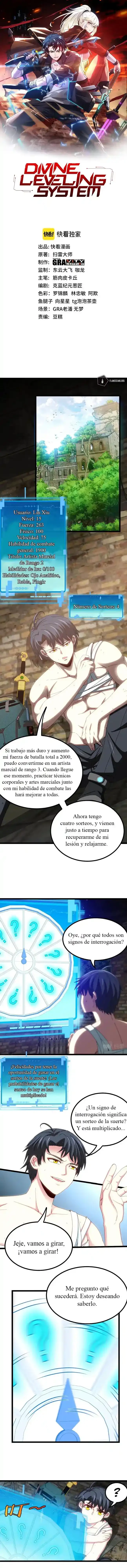 Sistema de actualización divina capítulo 40, página 1