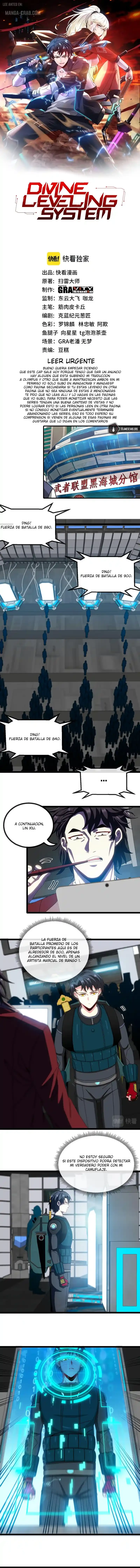 Sistema de actualización divina capítulo 49, página 1