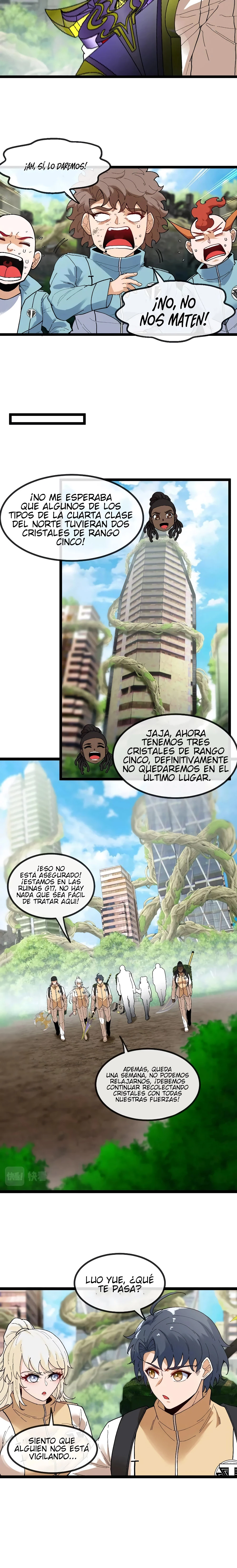 Sistema de actualización divina capítulo 85, página 8