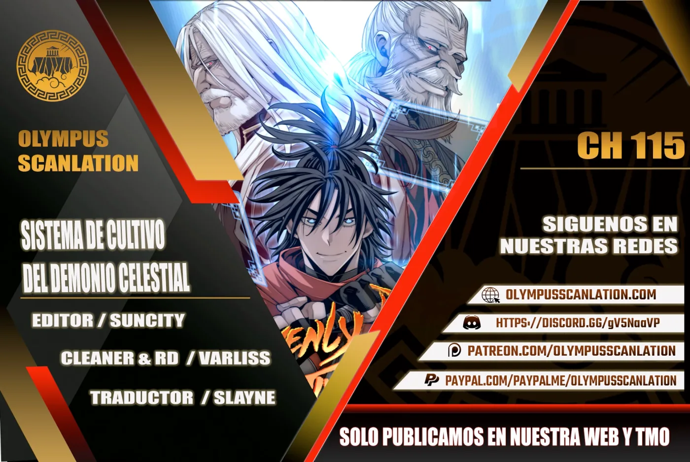 Sistema de cultivo del demonio celestial capítulo 115, página 1