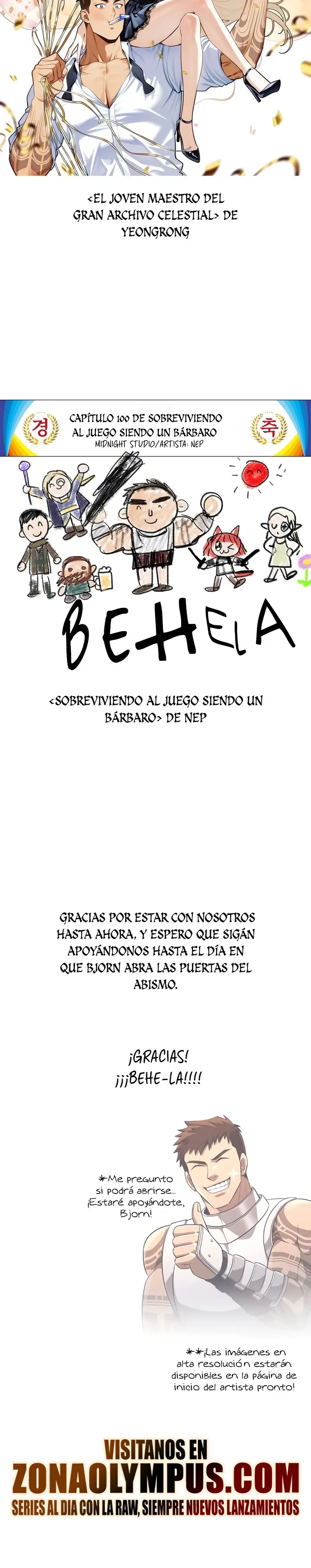 Sobreviviendo al Juego Siendo un Barbaro (Bjorn el bárbaro) capítulo 100, página 49