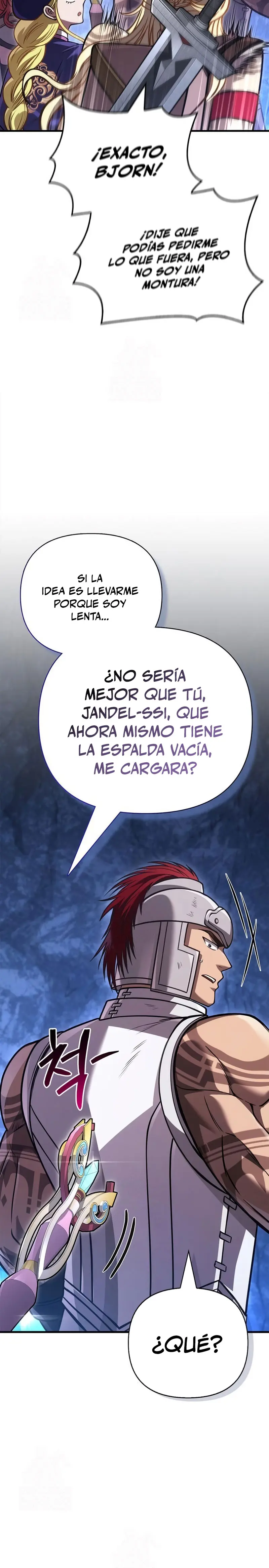 Sobreviviendo al Juego Siendo un Barbaro (Bjorn el bárbaro) capítulo 118, página 49