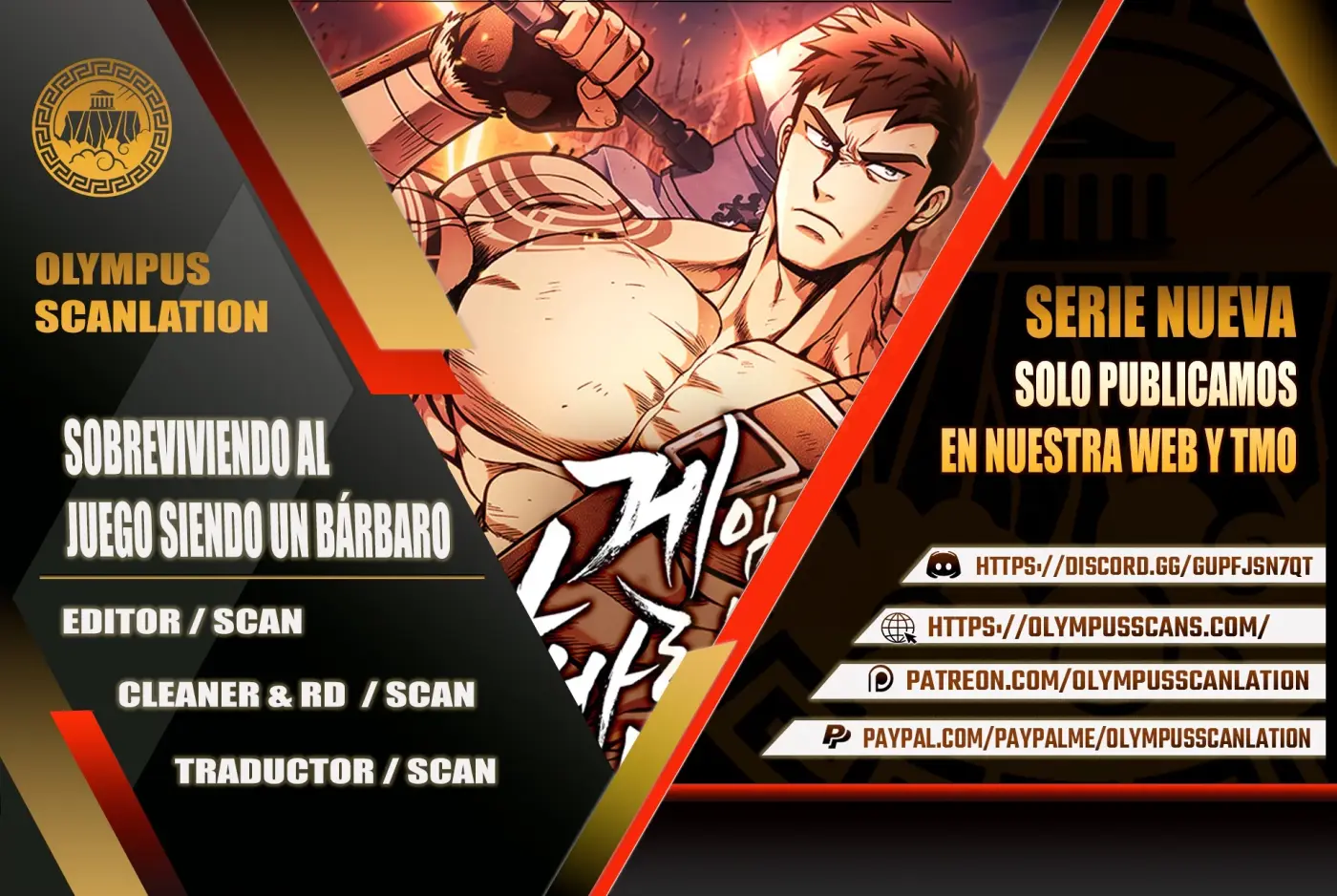 Sobreviviendo al Juego Siendo un Barbaro (Bjorn el bárbaro) capítulo 2, página 1