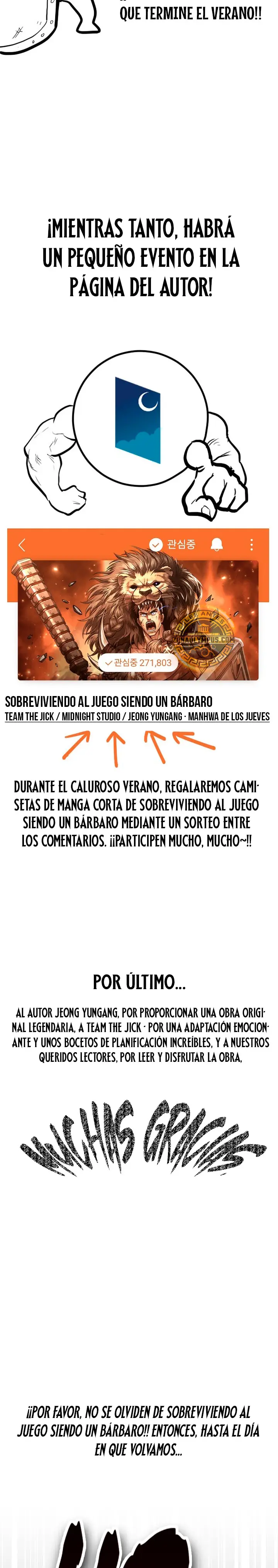 Sobreviviendo al Juego Siendo un Barbaro (Bjorn el bárbaro) capítulo 152.6, página 29