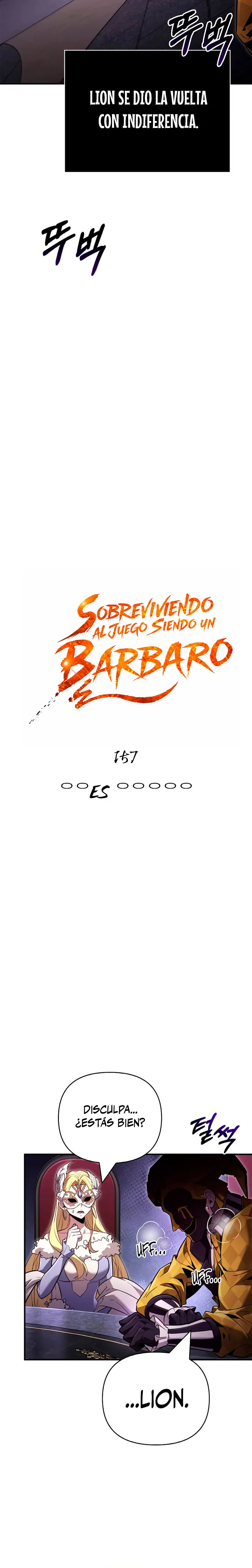 Sobreviviendo al Juego Siendo un Barbaro (Bjorn el bárbaro) capítulo 157, página 7