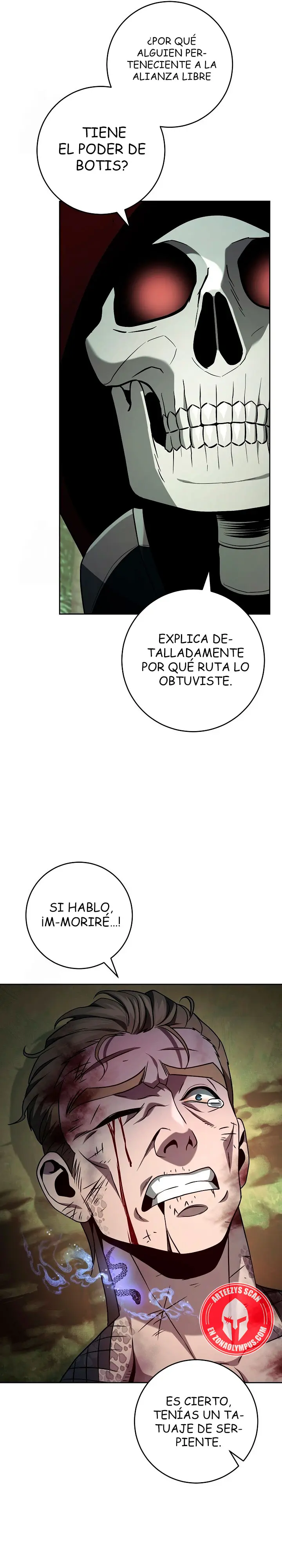 Soldado Esqueleto capítulo 358, página 9