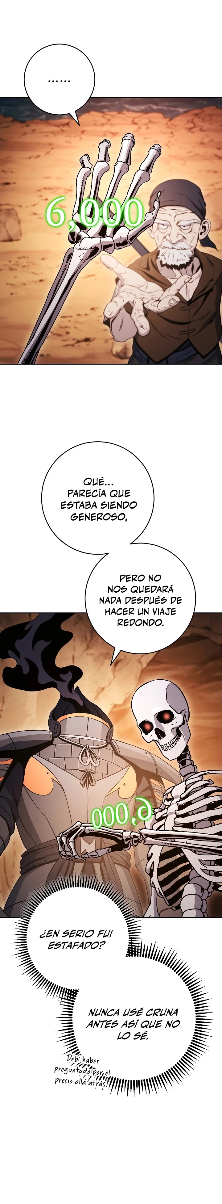 Soldado Esqueleto capítulo 215, página 29