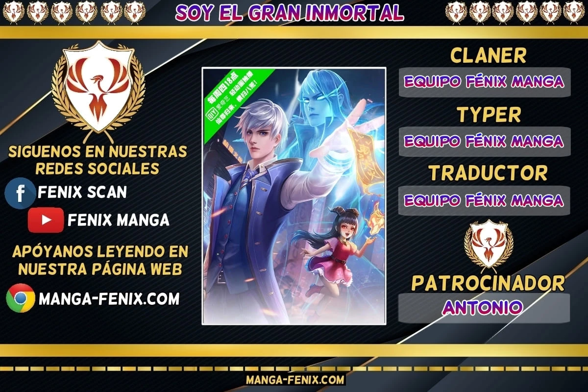 Soy el gran inmortal capítulo 289, página 1