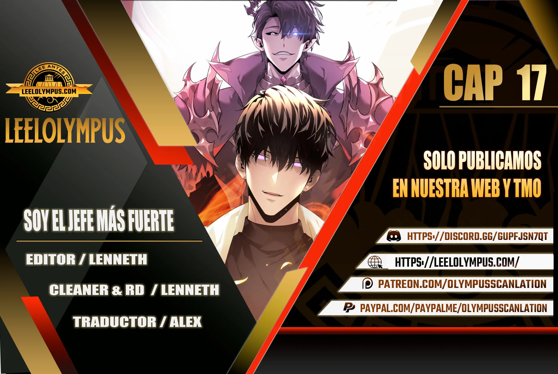 Soy el Jefe más Fuerte capítulo 17, página 1