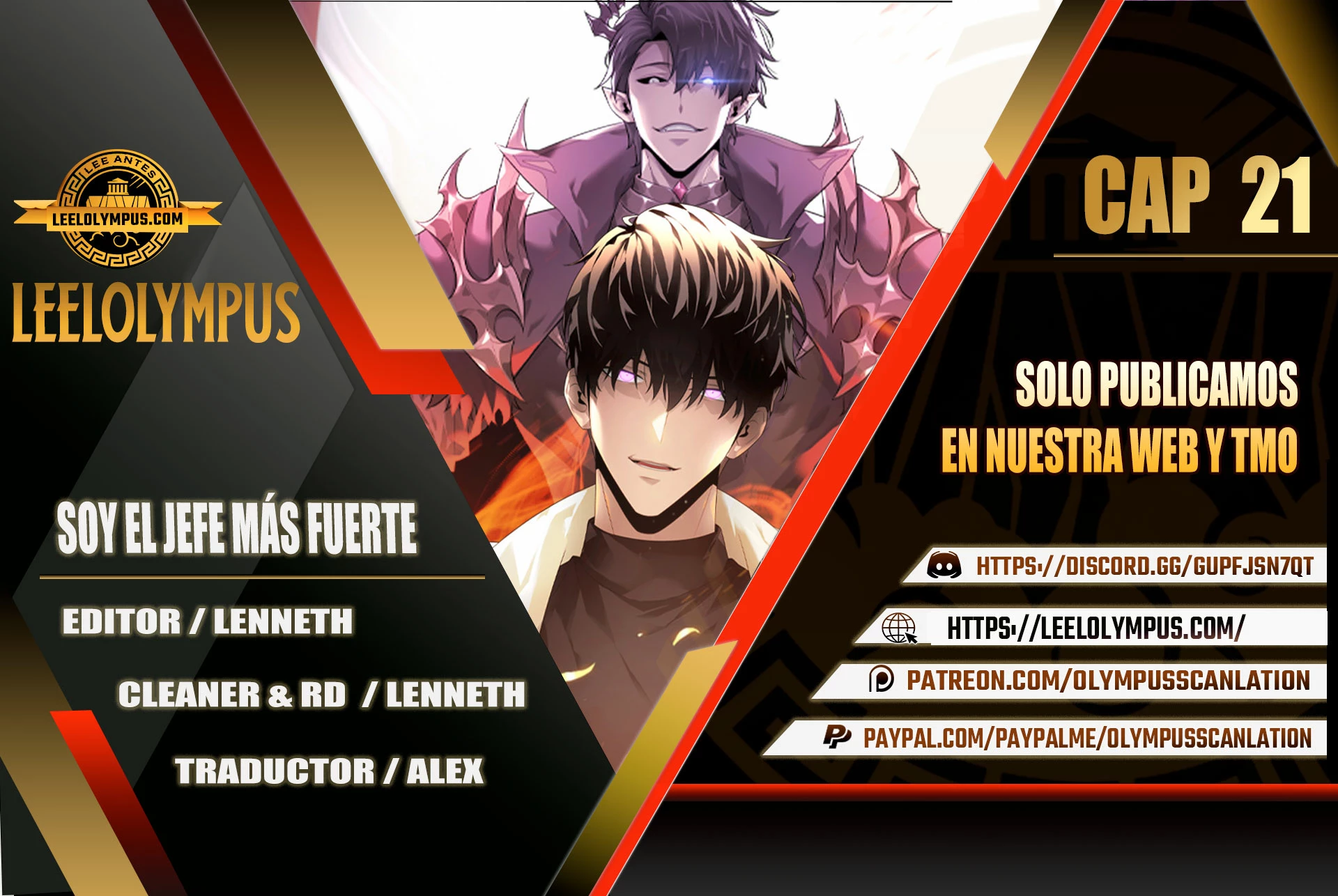 Soy el Jefe más Fuerte capítulo 21, página 1