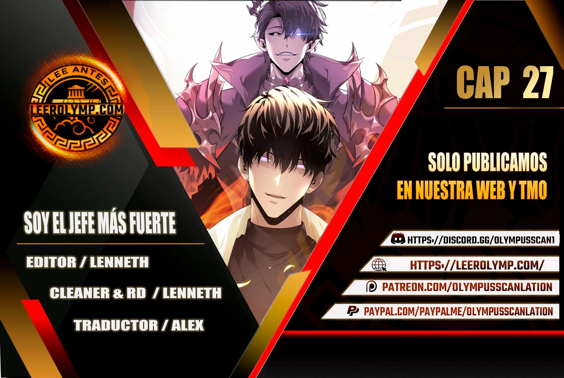 Soy el Jefe más Fuerte capítulo 27, página 1