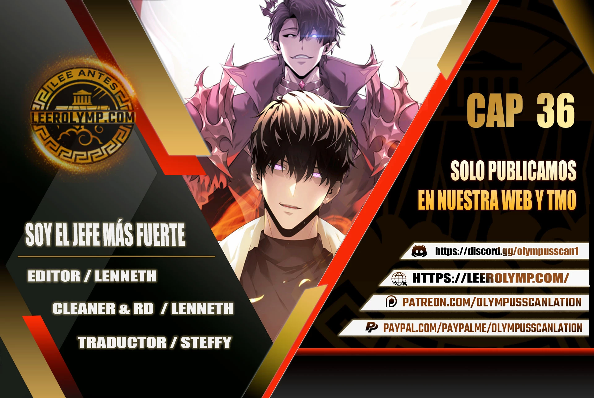 Soy el Jefe más Fuerte capítulo 36, página 1