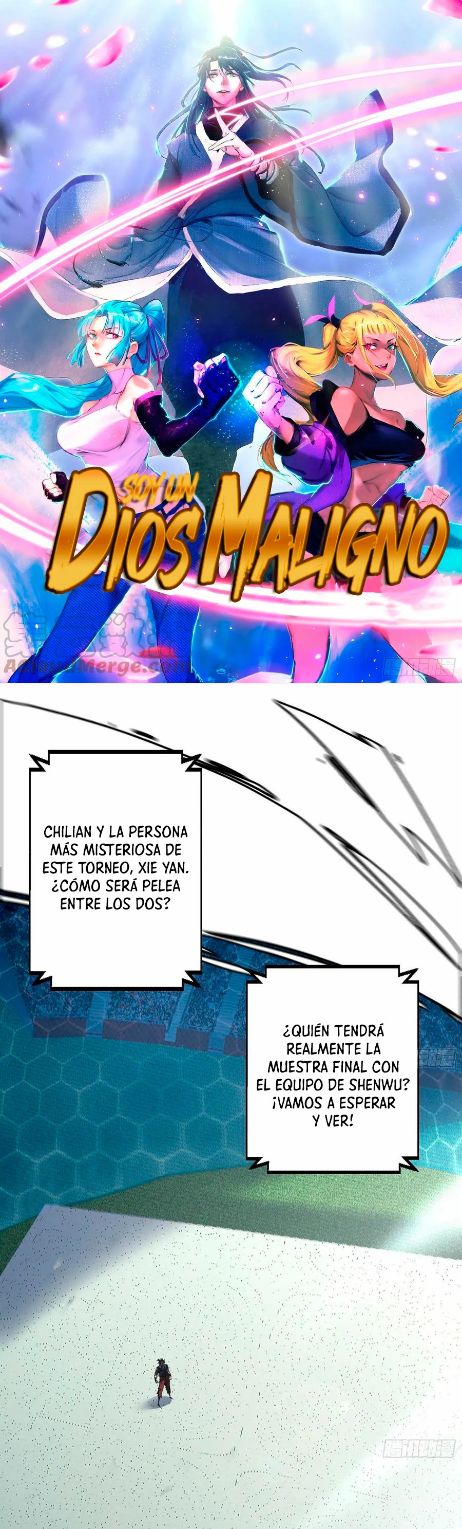Soy un Dios Maligno capítulo 177.1, página 3