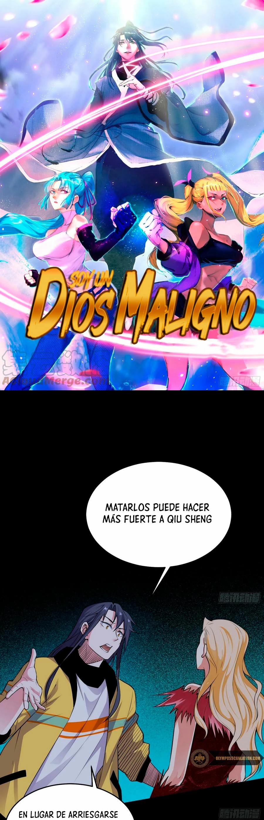 Soy un Dios Maligno capítulo 184.2, página 3