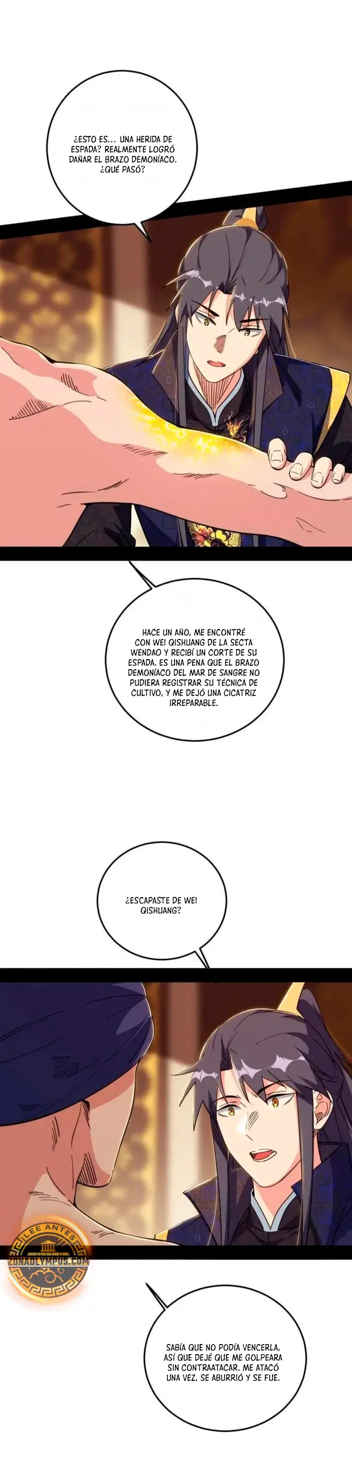Soy un Dios Maligno capítulo 550, página 3
